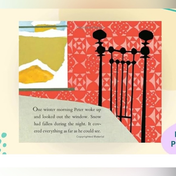 NWT Set of 2 children’s Christmas books, “Frosty the Snowman” & “The Snowy Day” - Picture 4 of 11